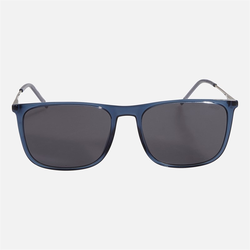 HUGO Mens Sunglasses Blue Palladium - Image 2