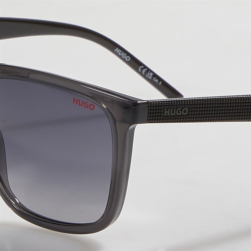 HUGO Mens Sunglasses Grey - Image 3