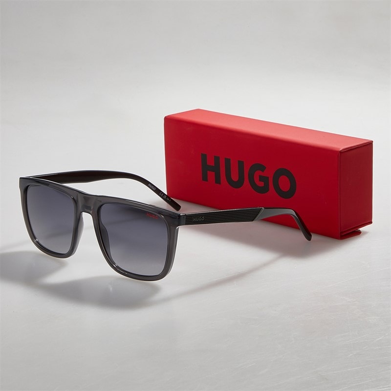 HUGO Mens Sunglasses Grey - Image 4
