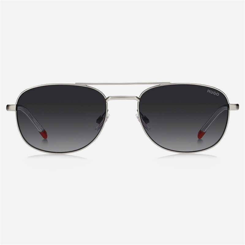 HUGO Mens Navigator Sunglasses Matte Palladium - Image 2