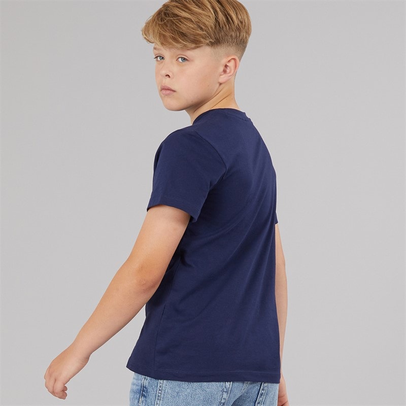 HUGO Boys T-Shirt Navy - Image 2