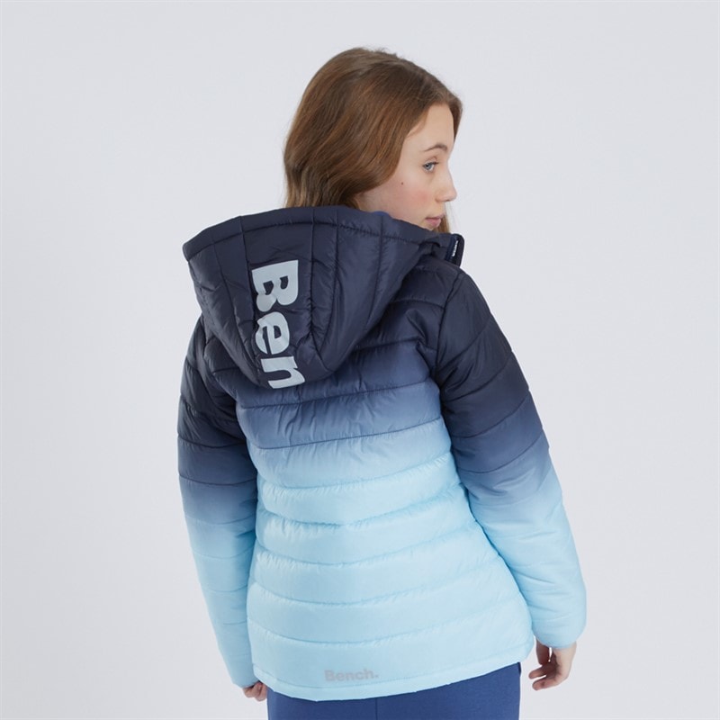 Bench Girls Zaylee Puffer Jacket Sky - Image 2