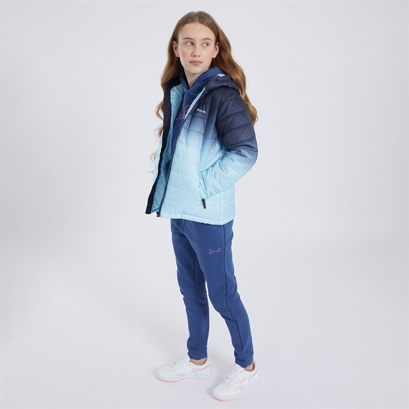 Bench Girls Zaylee Puffer Jacket Sky - Image 4