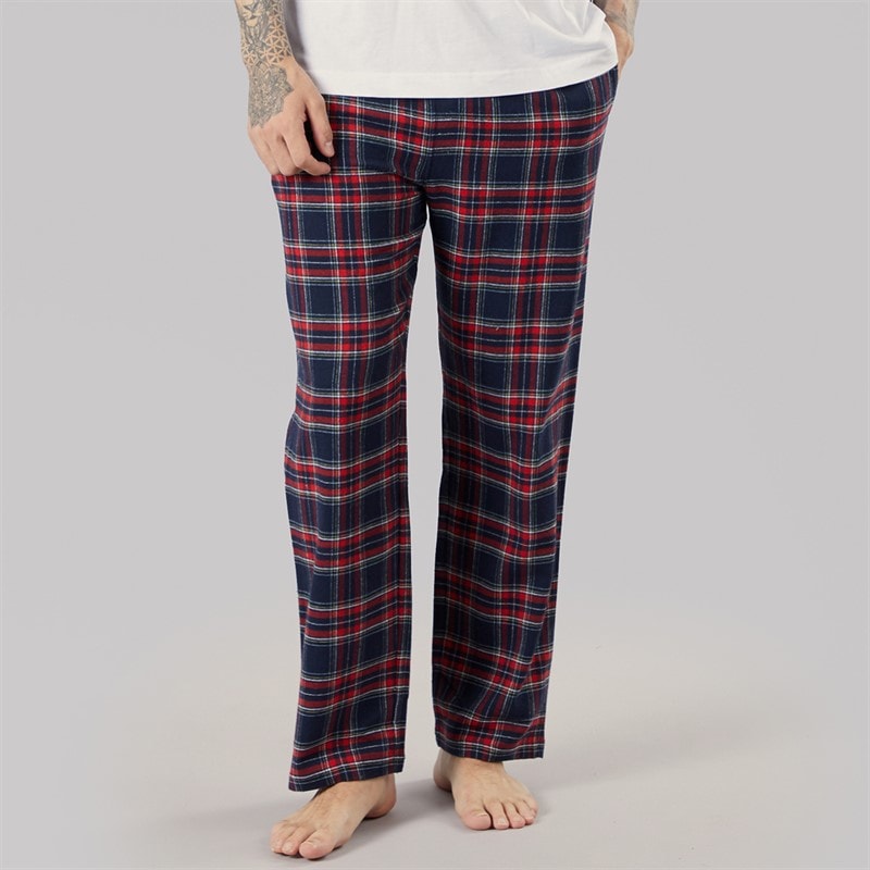 Bench Mens Folau Flannel Pants Red Check