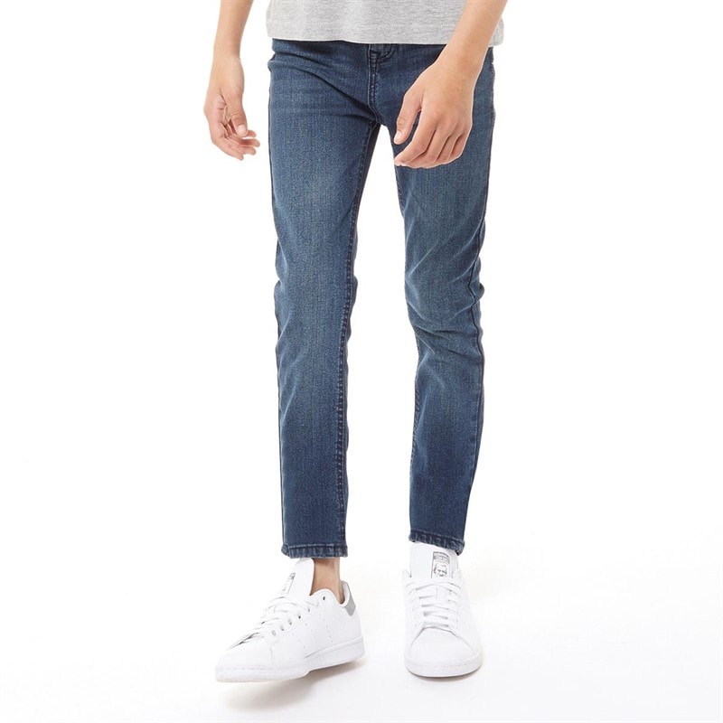 Bench Boys Gifford Skinny Jeans Mid Wash - Image 1