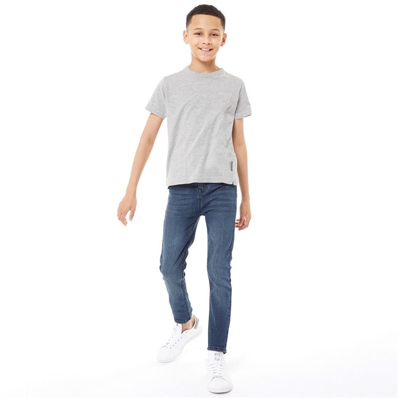 Bench Boys Gifford Skinny Jeans Mid Wash - Image 4