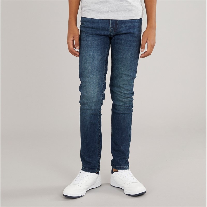 Bench Boys Carson Slim Jeans Mid Wash - Image 1