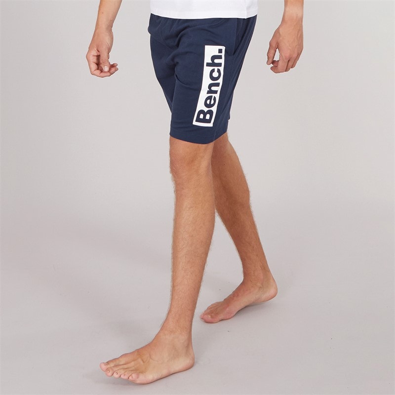 Bench Mens Gallen Jersey Lounge Shorts Navy - Image 1