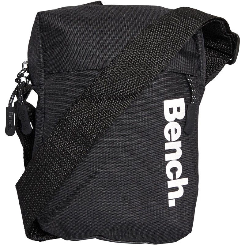 Bench Mens Hydra Messenger Bag Black