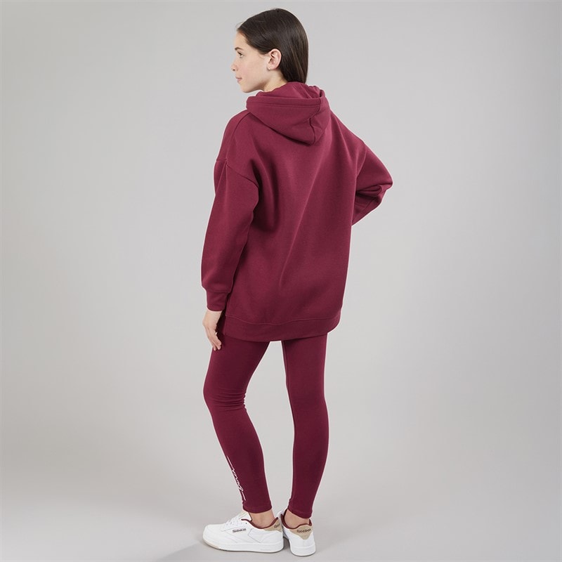 Bench Girls Hoodie And Leggings Set Berry - Image 2