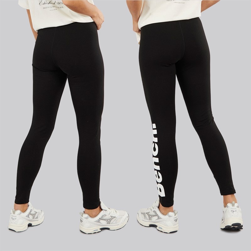 Bench Womens Renza Two Pack Leggings Black - Image 2