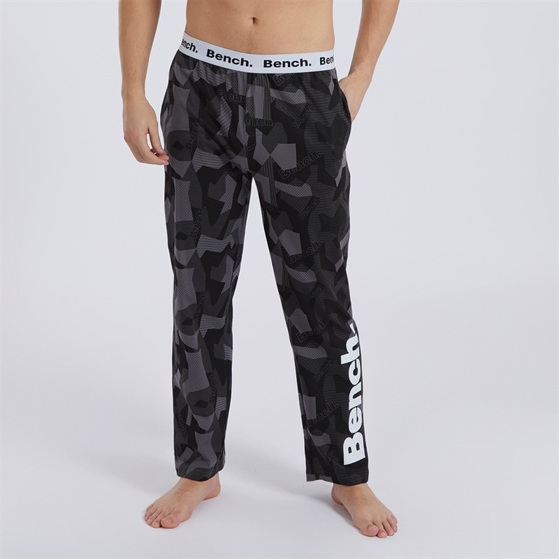 Bench Mens Moores Jersey Pants Black - Image 1