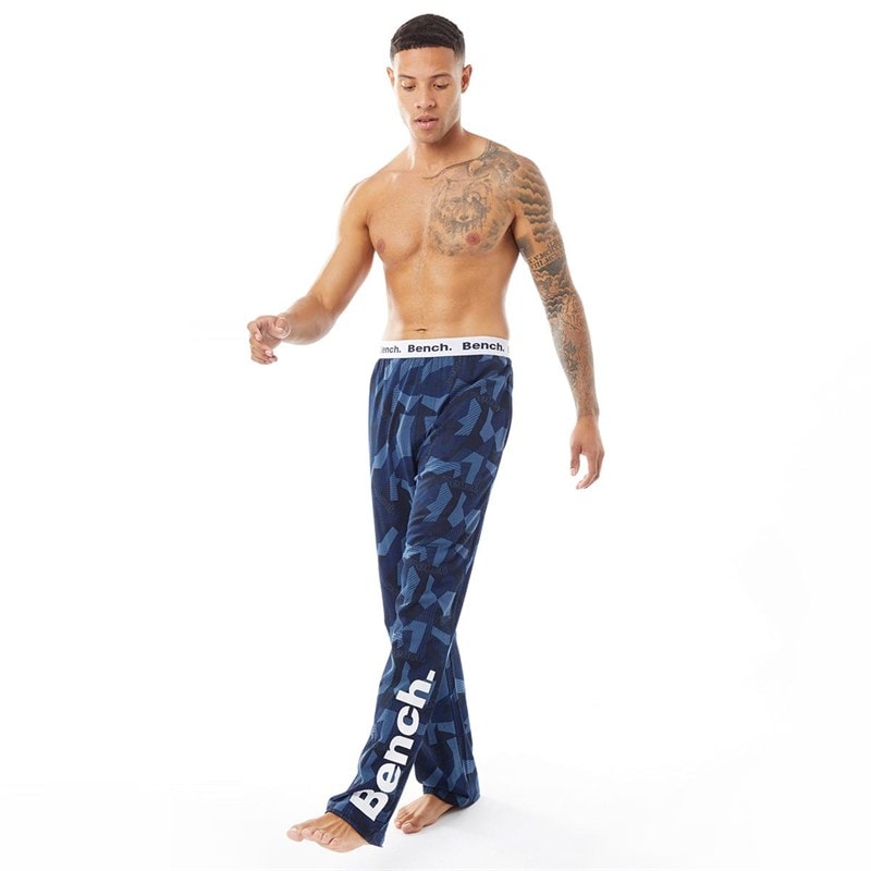 Bench Mens Moores Jersey Pants Navy - Image 3