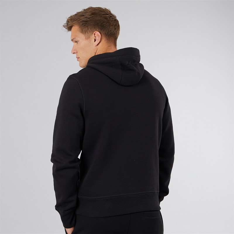 Bench Mens Probert Hoodie Black - Image 2