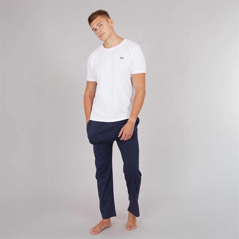 Bench Mens Haden Jersey Pants Navy - Image 4