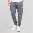 Bench Mens Fargo Cargo Joggers Steel Grey
