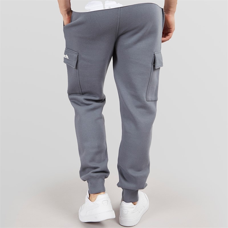 Bench Mens Fargo Cargo Joggers Steel Grey - Image 2