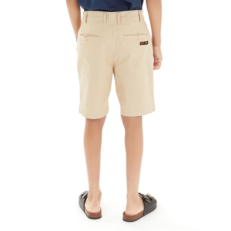 Bench Boys Trajan T-Shirt Shirt And Chino Shorts Set Winter White/Navy/Stone - Image 5