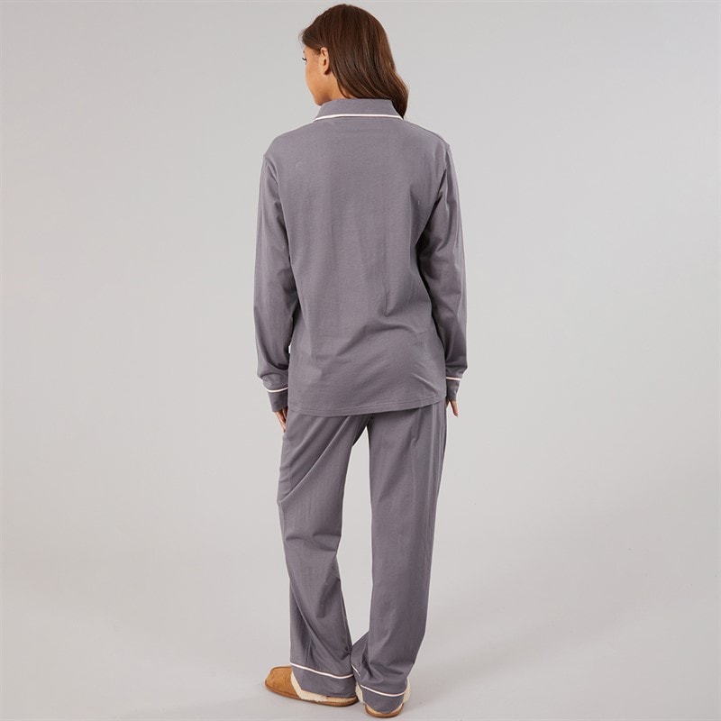 Bench Womens Angelika Pyjamas Charcoal - Image 2