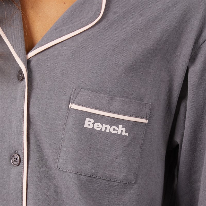 Bench Womens Angelika Pyjamas Charcoal - Image 3