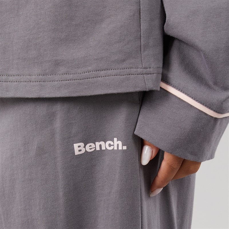 Bench Womens Angelika Pyjamas Charcoal - Image 5