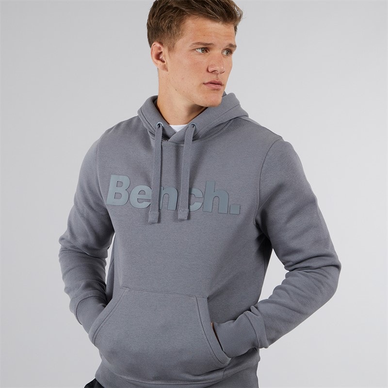 Bench Mens Probert Hoodie Steel Grey