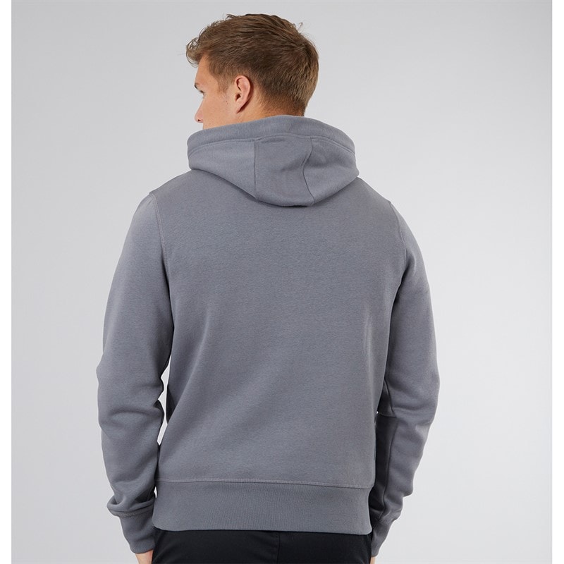 Bench Mens Probert Hoodie Steel Grey - Image 2