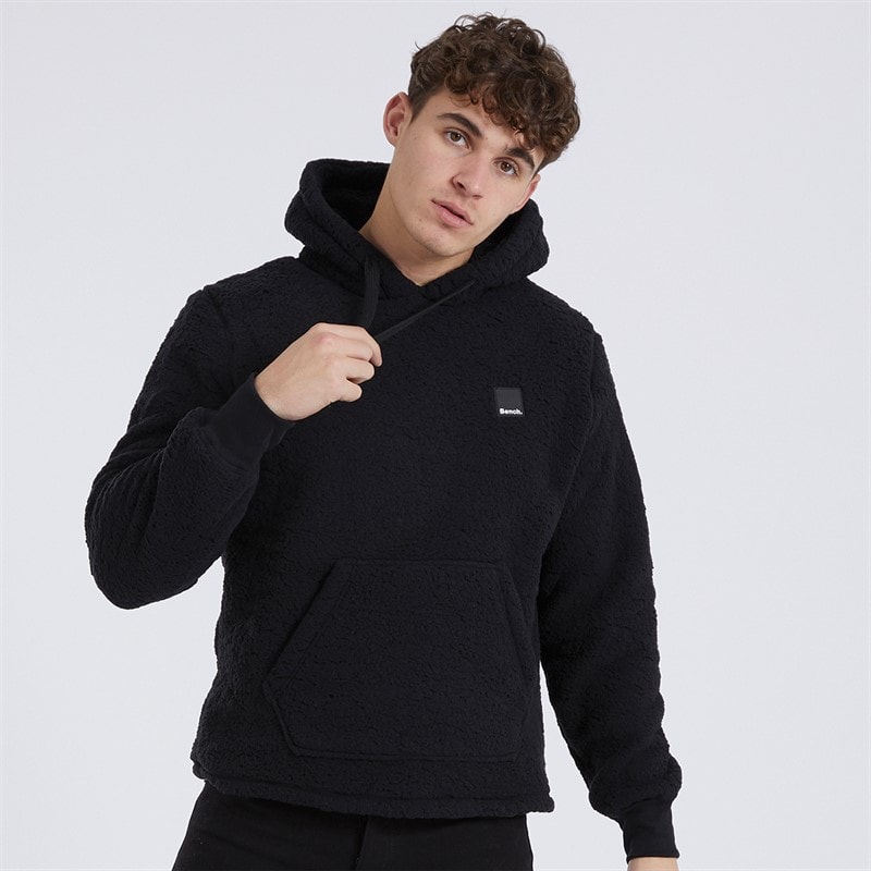 Bench Mens Jerry Hoodie Black - Image 1