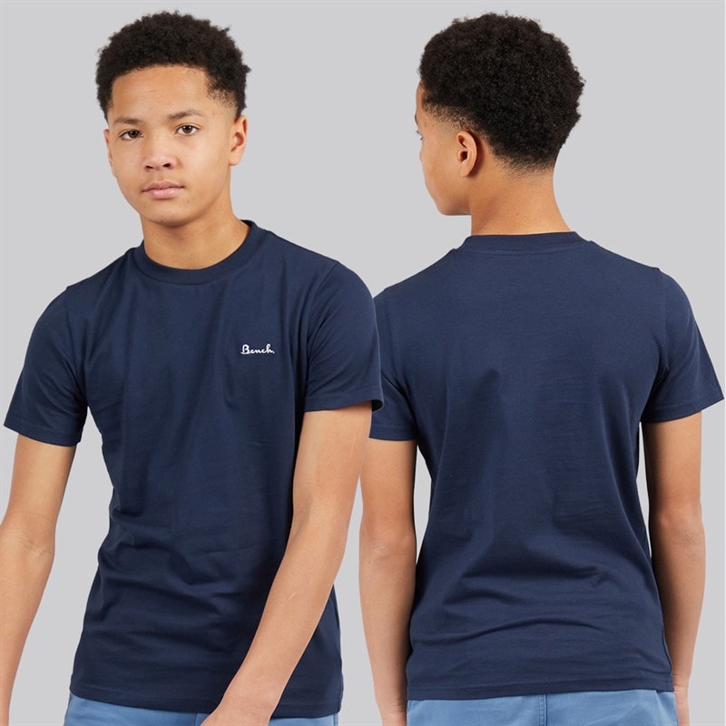 Bench Boys Werter T-Shirt Short Sleeve Shirt And Chino Shorts Set White/Navy/Denim - Image 3