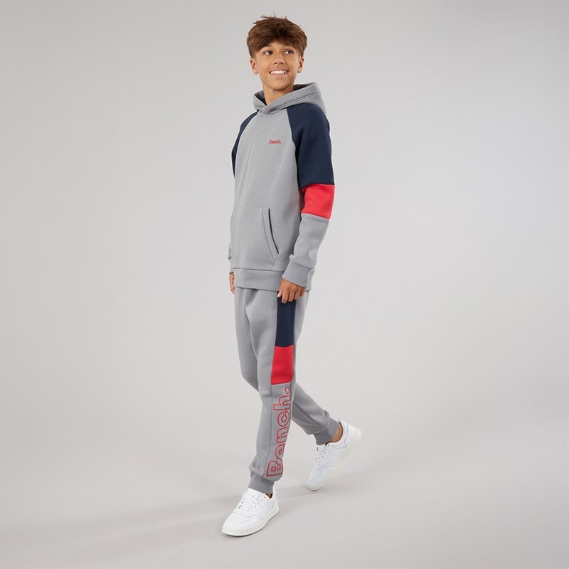 Bench Boys Regame Tracksuit Mid Grey - Image 4