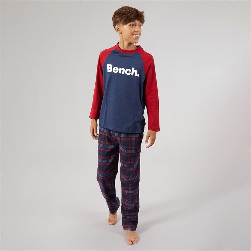 Bench Boys Clowes Pyjamas Navy/Red - Image 4