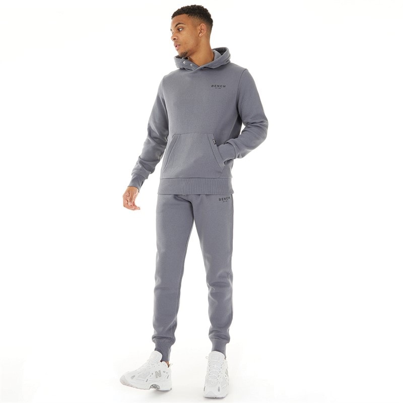 Bench Mens Terren Tracksuit Steel Grey - Image 2