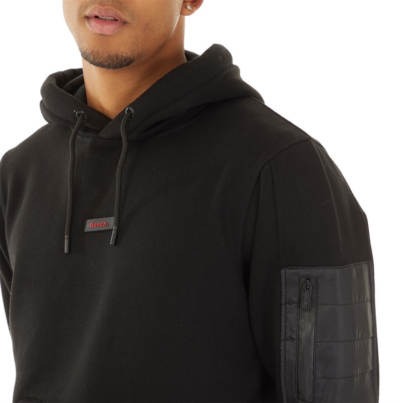Bench Mens Croster Tracksuit Black - Image 5