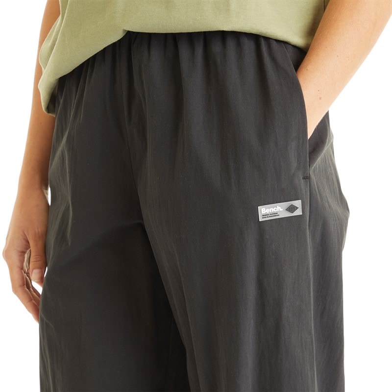 Bench Womens Stoll Parachute Trousers Black - Image 3