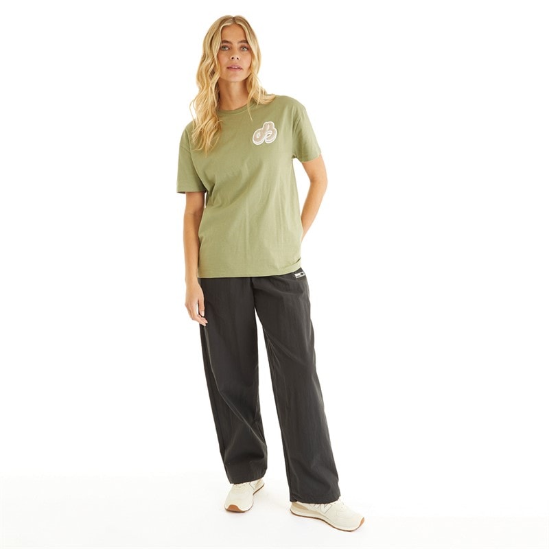 Bench Womens Stoll Parachute Trousers Black - Image 4