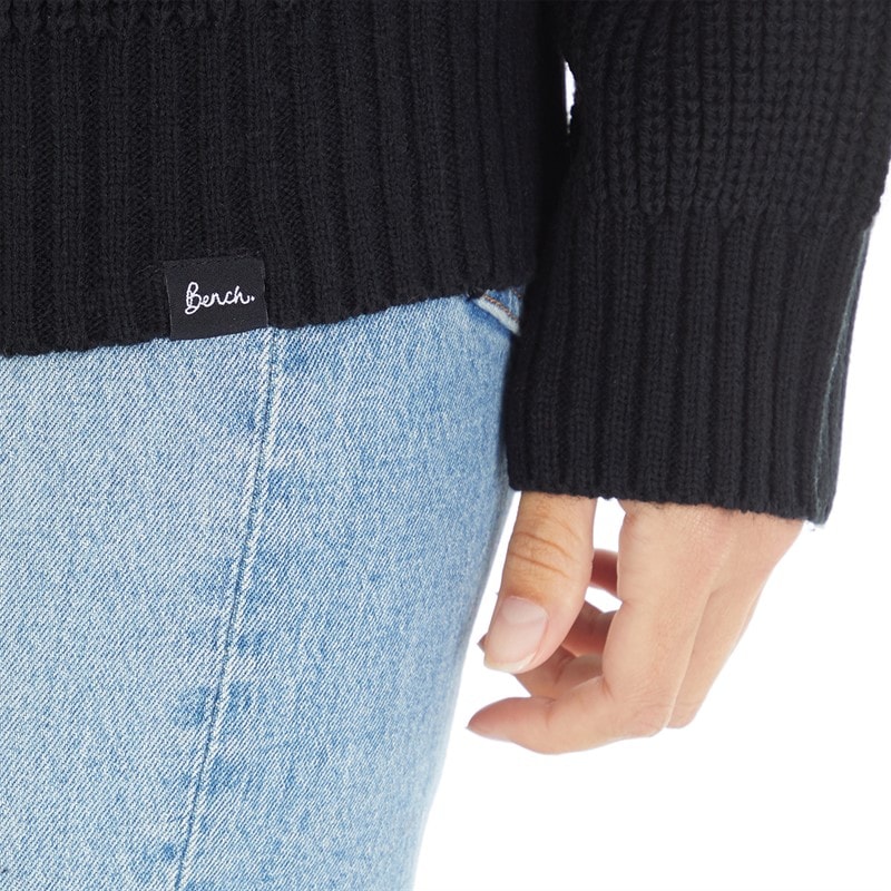 Bench Womens Georgiana Jumper Black - Image 3