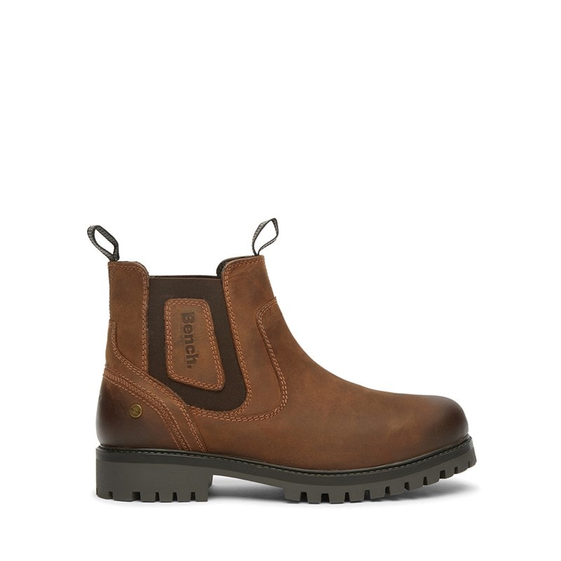 Bench Mens Shilton Chelsea Boots Chestnut - Image 1