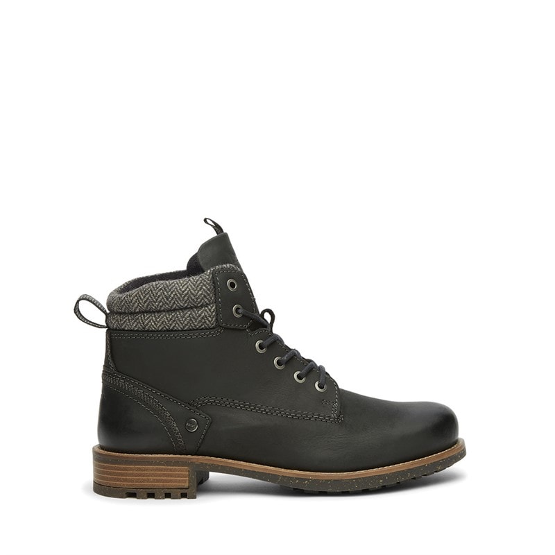 Bench Mens Lever Boots Black - Image 1