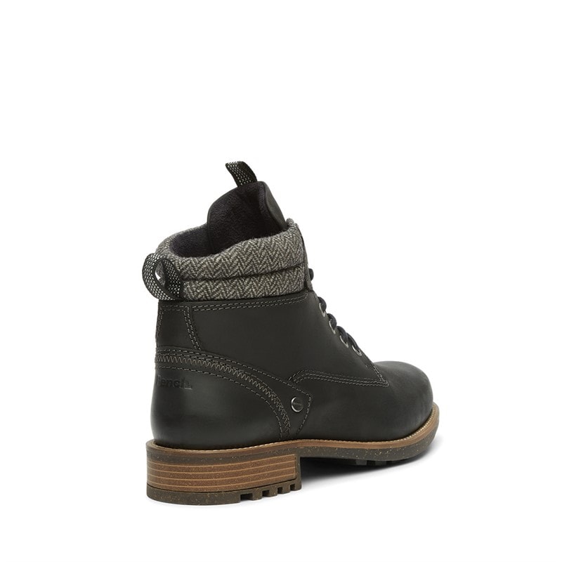 Bench Mens Lever Boots Black - Image 3