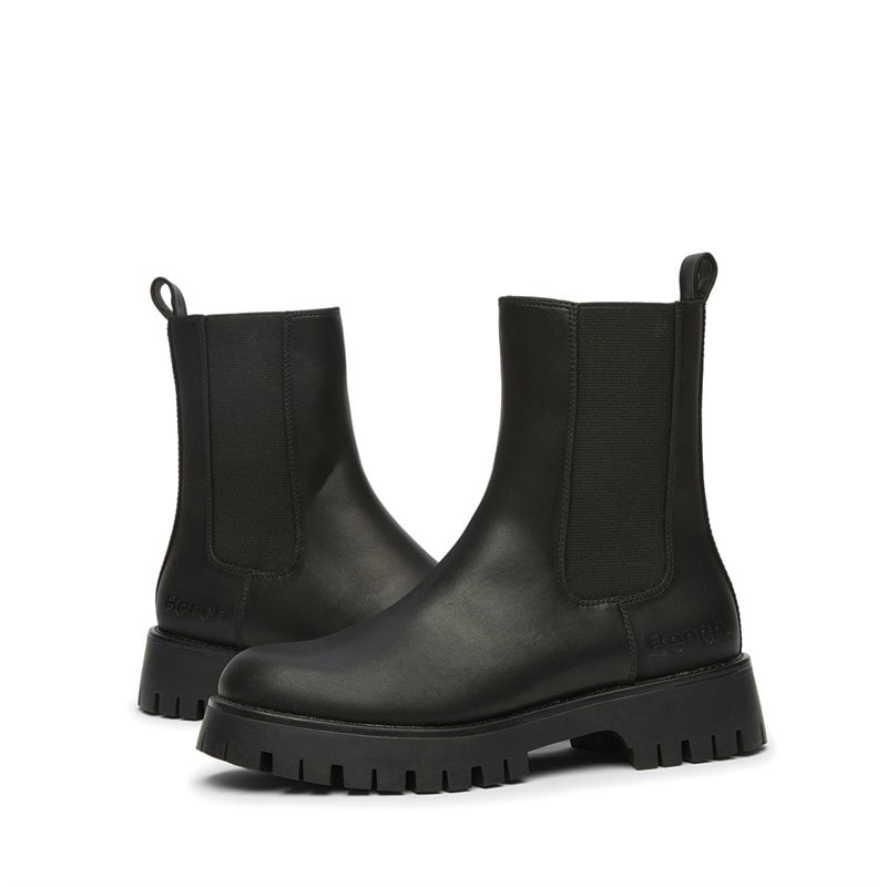 Bench Womens Broomfield Chelsea Boots Black - Image 5