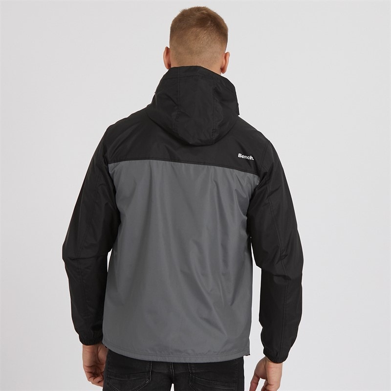 Bench Mens Pixem Jacket Black/Steel Grey - Image 2