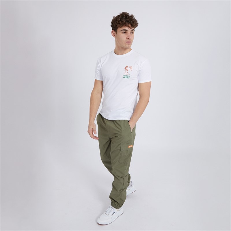 Bench Mens Lewin Cargo Pants Light Khaki - Image 4