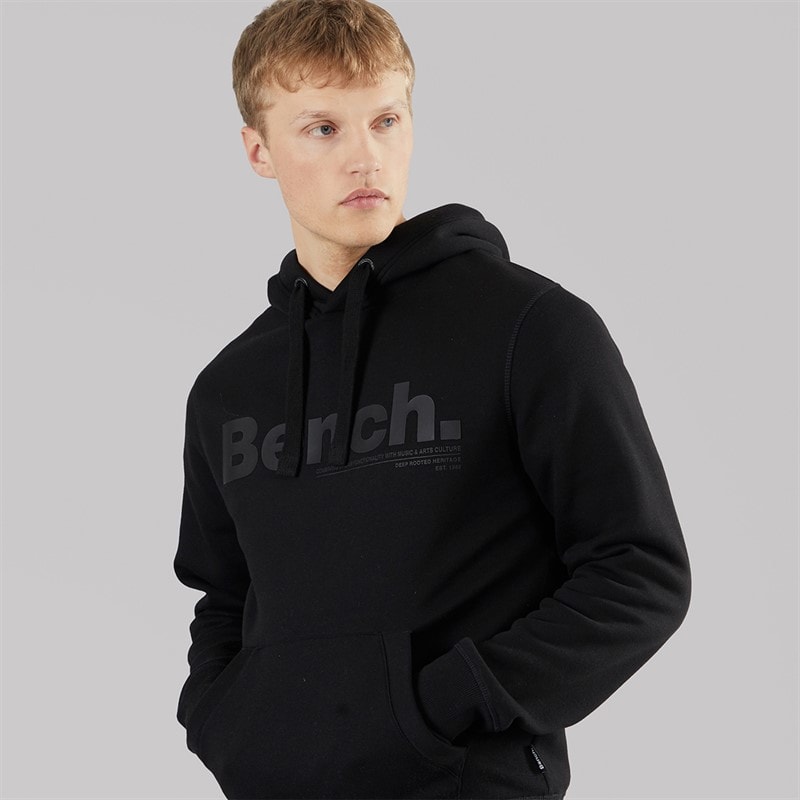 Bench Mens Petrocca Tracksuit Black - Image 3