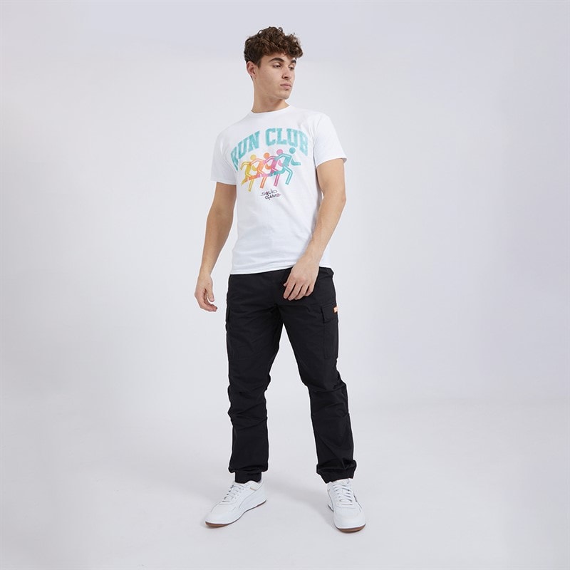 Bench Mens Lewin Cargo Pants Black - Image 4