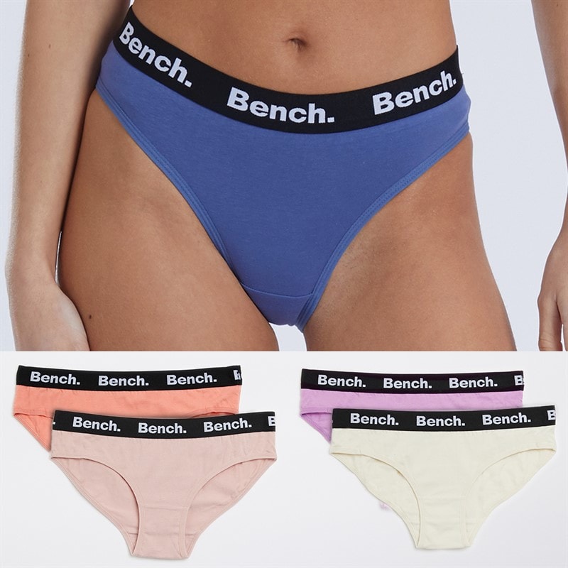 Bench Womens Simi Five Pack Briefs Multi - Image 1