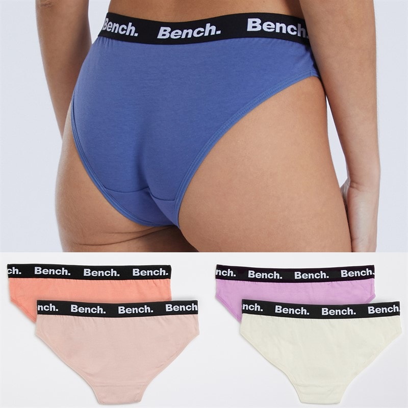 Bench Womens Simi Five Pack Briefs Multi - Image 2