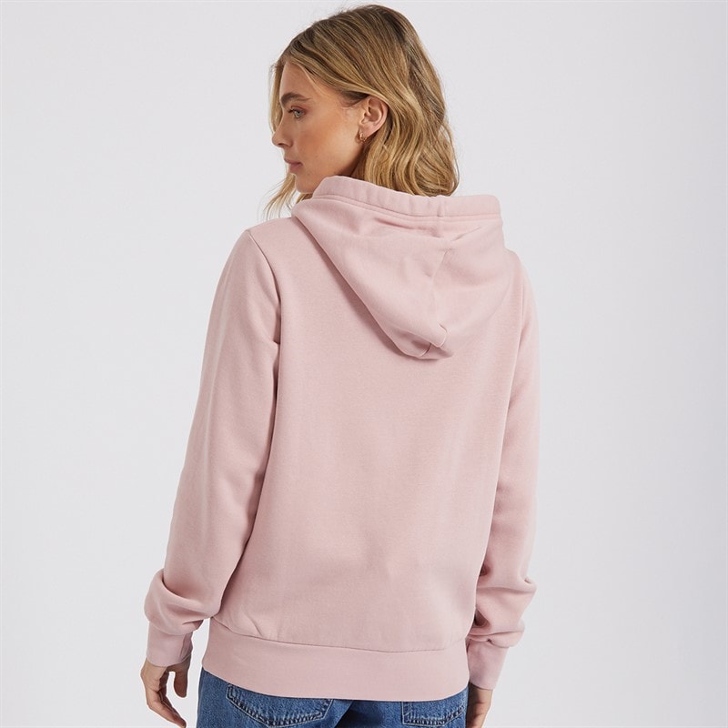 Bench Womens Lerenna Hoodie Washed Dusky Pink - Image 2