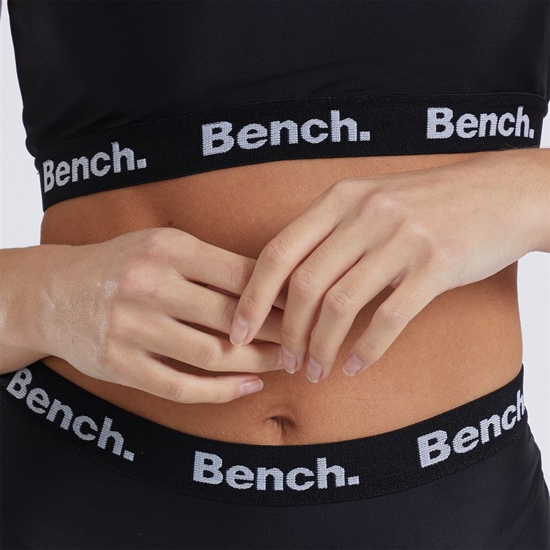 Bench Womens Ayah Crop Bikini Black - Image 3