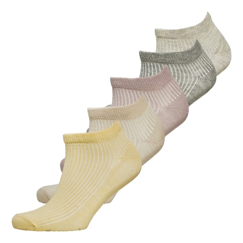 Bench Womens Xenotime Five Pack Trainer Liners Multi - Image 1