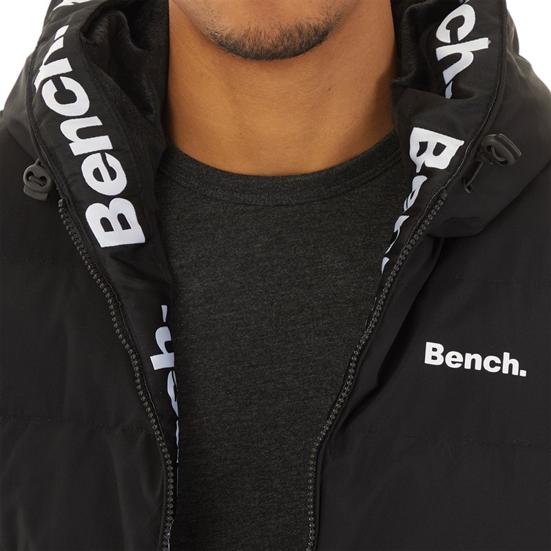 Bench Mens Parrel Jacket Black - Image 3